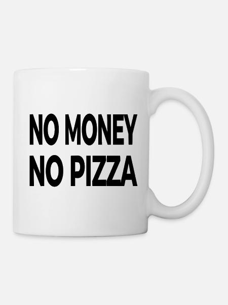 Pizza - Tasse - Weiß
