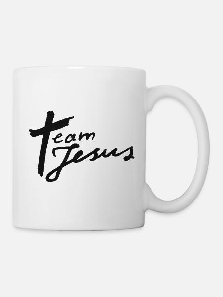 Team Jesus - Tasse - Weiß