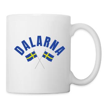 Dalarna Sweden Flags - Mug - white - Right