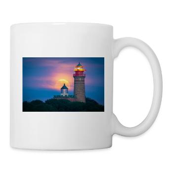 Moonlight Lighthouse Coast - Mug - white - Right
