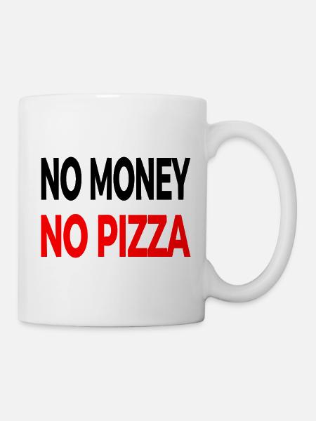 Pizza - Tasse - Weiß