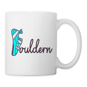 Father's Day Dad Bouldering - Mug - white - Right