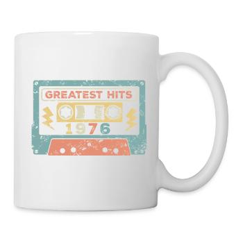 Millésime 1976 - Mug blanc - blanc - Droite