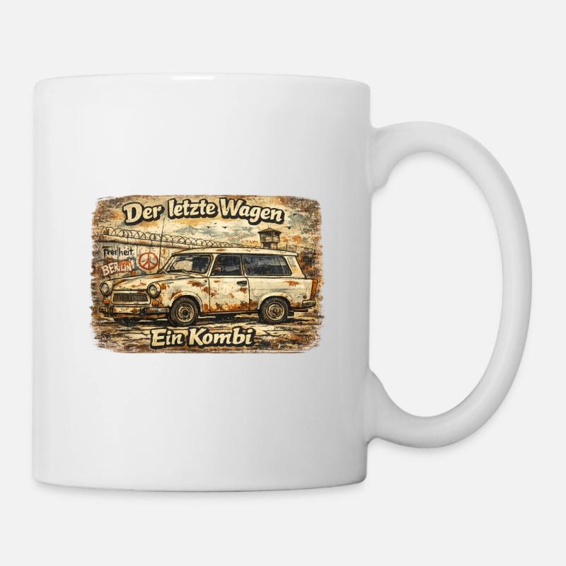 The Last Car Rusty Station Wagon - Mug - white