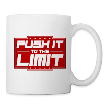 Push It To The Limit - Mug - white - Right