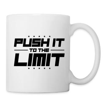Push It To The Limit - Mug - white - Right