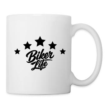 Biker life - Mug - white - Right