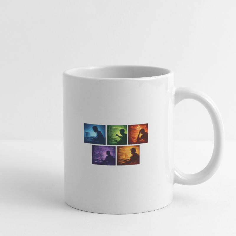 Neon Coding: Screen Worlds Mug