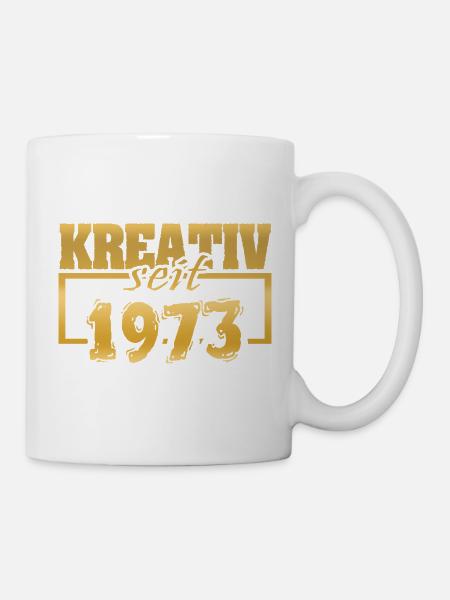 1973 - Tasse - Weiß
