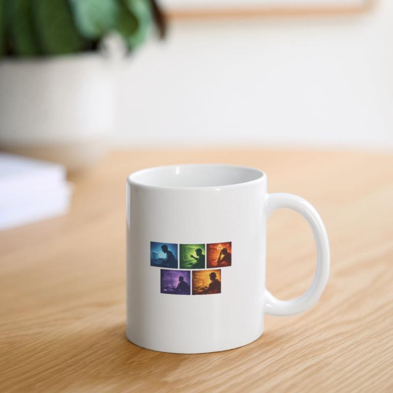 Multi-Screen Code Shadow Mug