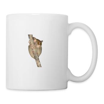 Nächtlicher Kletterer Primat - Tasse - Weiß - Rechts
