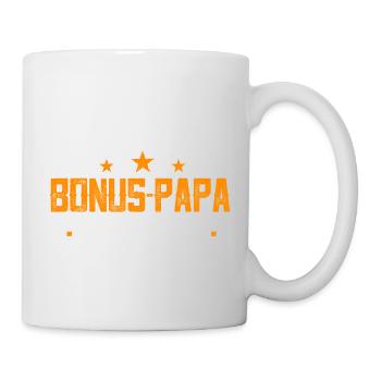 Ce super papa appartient à un cadeau pour la fête des pères - Mug blanc - blanc - Droite