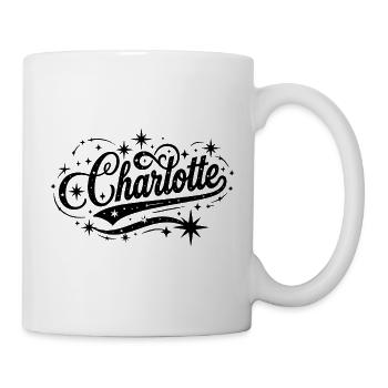 Charlotte name first last family - Mug - white - Right