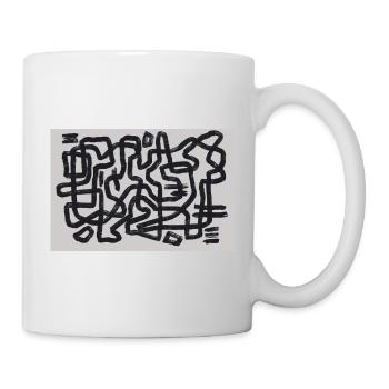 Routing Silence - Mug blanc - blanc - Droite
