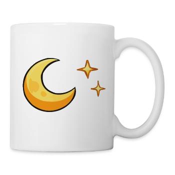 Moonshine Cartoon Night - Mug - white - Right