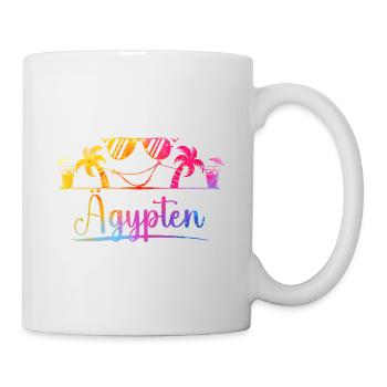 Egypt Tropical Beach Palm Trees - Mug - white - Right