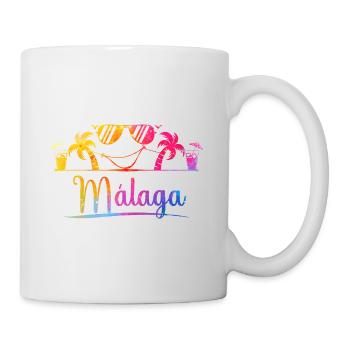 Málaga Tropical Palm Sunglasses - Mug - white - Right