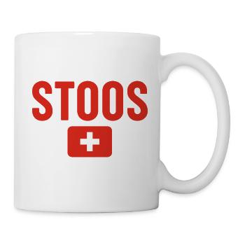 Stoos Switzerland Flag - Mug - white - Right