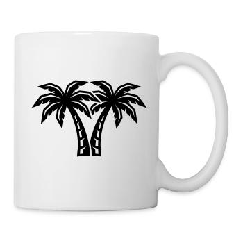 Palm Island Icon - Mug - white - Right