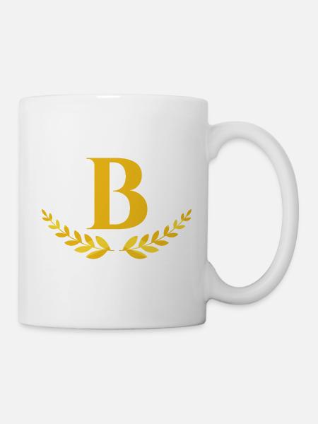B - Tasse - Weiß