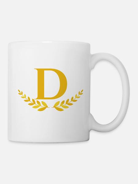 D - Tasse - Weiß