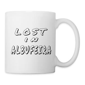 Lost in Albufeira – Algarve Design - Mug - white - Right