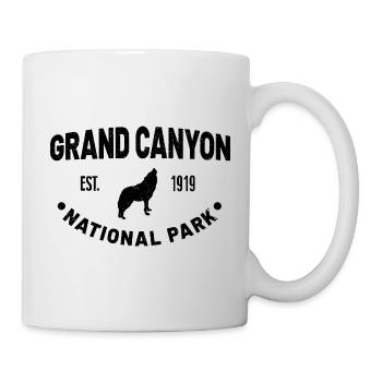 Grand Canyon Nationalpark gegründet 1919 - Tasse - Weiß - Rechts