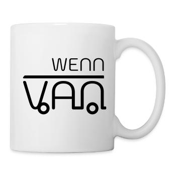 Wenn dann Van! Vanlife - Tasse - Weiß - Rechts