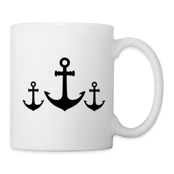Anchor crew - Mug - white - Right