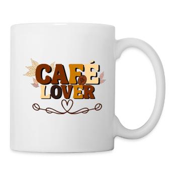 Café lover - Mug blanc - blanc - Droite
