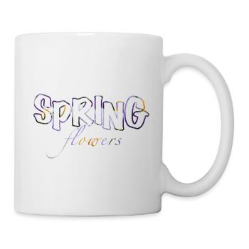 Spring Blossom Colors of Crocuses - Mug - white - Right