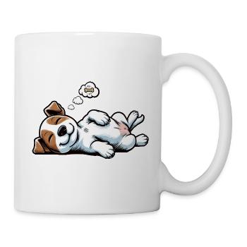 Jack Russel terrier Jack russel Besitzer Jackie - Tasse - Weiß - Rechts