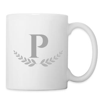 P - Tasse - Weiß - Rechts