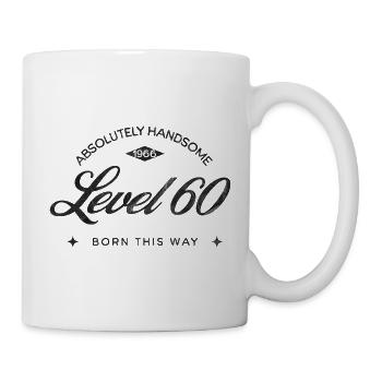 Vintage Born This Way – Absolument Beau 60 - Mug blanc - blanc - Droite
