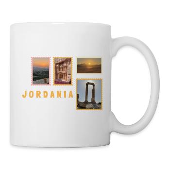 Jordanien Collage - Tasse - Weiß - Rechts