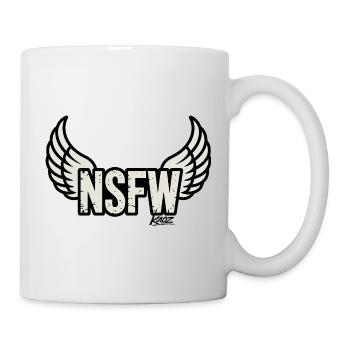 NSFW Wings Crest - Mug - white - Right