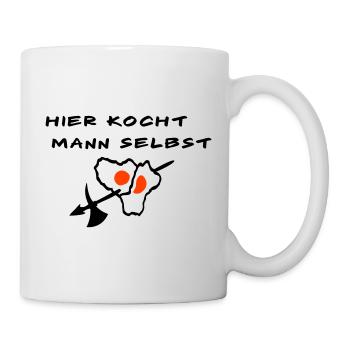 Koch - Tasse - Weiß - Rechts