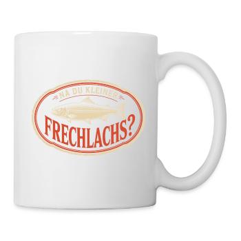 Na Du Kleiner Frechlachs Gamer Lachs Meme Zocker - Tasse - Weiß - Rechts