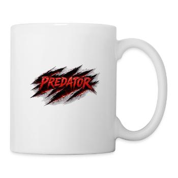 Style rétro Predator Scratch - Mug blanc - blanc - Droite