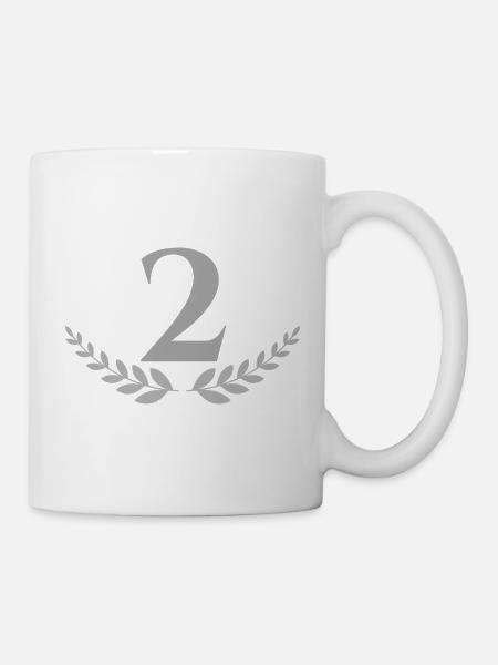 2 - Tasse - Weiß