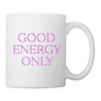 Good Energy Only for Women Positive Vibes - Mug - white - Right
