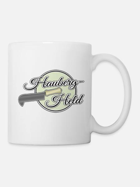 Hero of the Hauberg Hauberg Hero Heroine Hauberghero - Mug - white