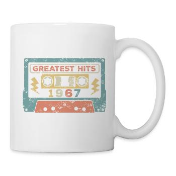 Millésime 1967 - Mug blanc - blanc - Droite