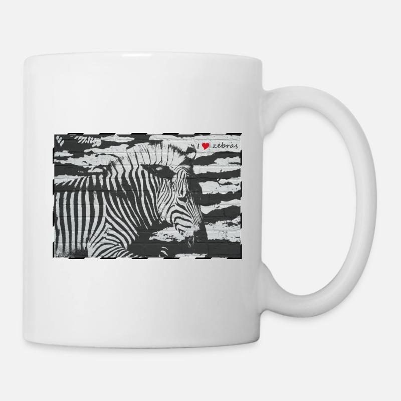 Zebra - Mug - white