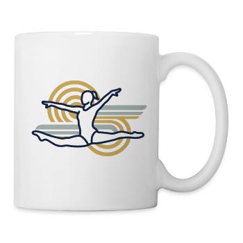 Gymnastics in the solar circle - Mug - white - Right