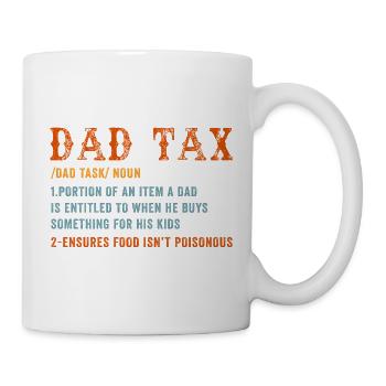Dad Tax Definition Tee - Mug - white - Right