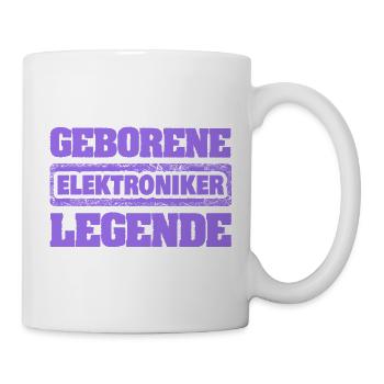 Elektroniker - Tasse - Weiß - Rechts
