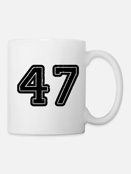 47 - Tasse - Weiß