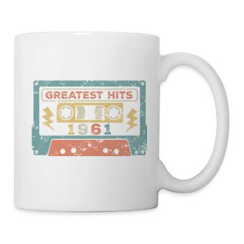 Millésime 1961 - Mug blanc - blanc - Droite