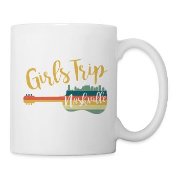 Girls Trip Nashville Gitarre - Tasse - Weiß - Rechts